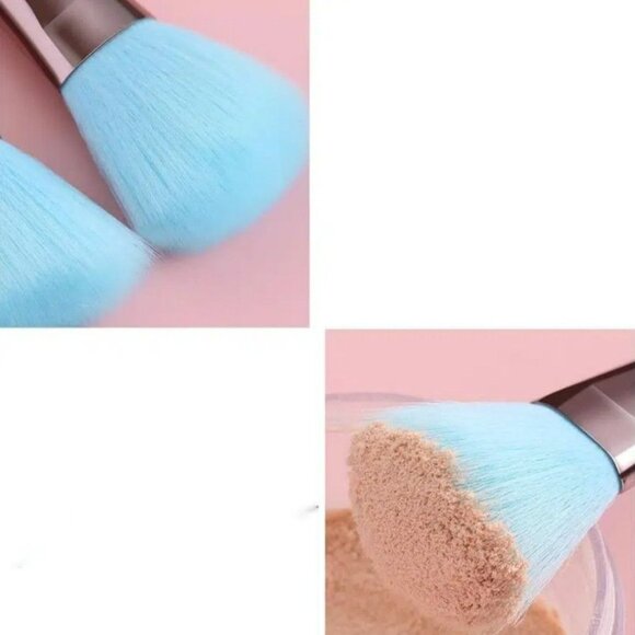 Ellie Anna 12 Piece Makeup Brush Set Smooth Scene Purple Gift Packaged - Picture 5 of 11